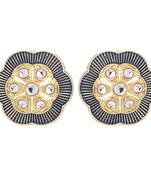 Blue crystal earrings