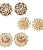 Blue crystal earrings