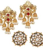 Blue crystal earrings