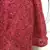 Maroon embroidered georgette semi stitched lehenga