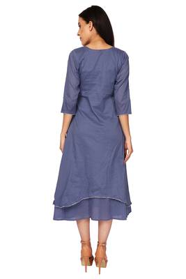 MRC Women's Anarkali Ethnic dress kurti 2
