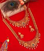 Multicolor mother of pearl necklace-sets