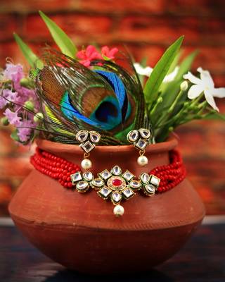 Multicolor mother of pearl chokers 2