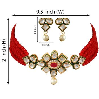 Multicolor mother of pearl chokers 5