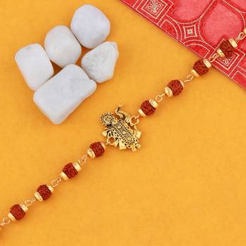 Bracelet    Rudraksh "Shreenathji " For Mens And Boys 1