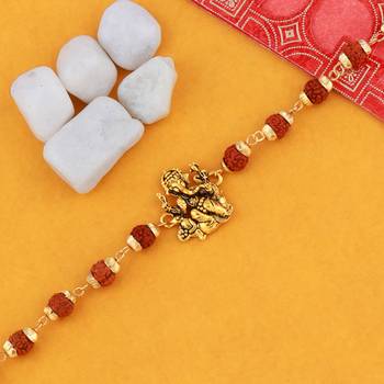 Bracelet    Rudraksh "Ganpati Ji" For Mens And Boys 1