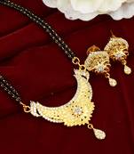 Designer Gold Plated Mangalsutra Set