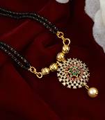 Traditional Multicolor CZ Mangalsutra