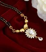 Traditional Gold Plated CZ Mangalsutra