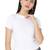 White Cotton stitched plain  Blouse