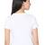 White Cotton stitched plain  Blouse