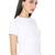 White Cotton stitched plain  Blouse