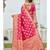 Magenta Party Wear Designer Art Silk Saree with blouse