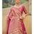 Rani Pink Party Wear Designer Karwa Chauth Saree with blouse