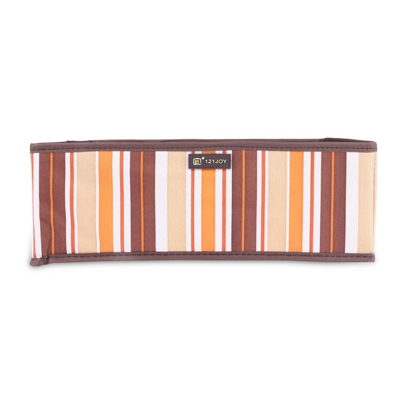 NFI essentials Foldable Cloth Standard Storage Box 16 slots Cube Basket Bins