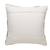 Stave Collection by Mezposh : Natural & Mustard Cotton Jacquard Cushion Cover with Striped Pattern (18x18in)