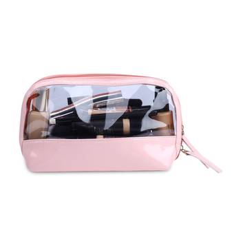 NFI essentials Transparent Makeup Pouch for Women Stylish Pouches for Makeup accessories storage Cosmetic Pouch 1