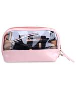 NFI essentials Transparent Makeup Pouch for Women Stylish Pouches for Makeup accessories storage Cosmetic Pouch