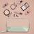 NFI essentials Transparent Makeup Pouch for Women Stylish Pouches for Makeup accessories storage Cosmetic Pouch