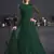 Green embroidered net salwar