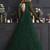 Green embroidered net salwar