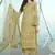 Olive embroidered net salwar