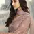 Pink embroidered net salwar