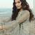 Grey embroidered net salwar