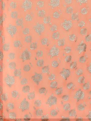 Pista Green Solid Poly Crepe Kurta With Georgette Dupatta 5