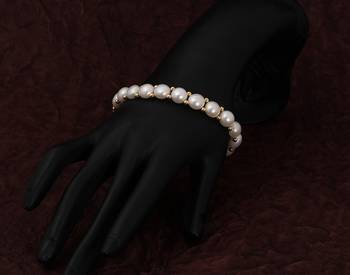 Real Natural Hyderabadi pearls Bracelet 2