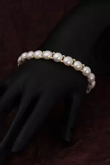 Real Natural Hyderabadi pearls Bracelet
