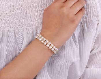 Real Natural Hyderabadi pearls Bracelet With Certificate 1