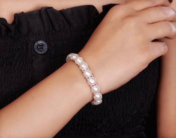 Real Natural Hyderabadi pearls Bracelet 1