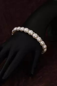 Real Natural Hyderabadi pearls Bracelet