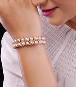 Real Natural Hyderabadi pearls Bracelet With Certificate