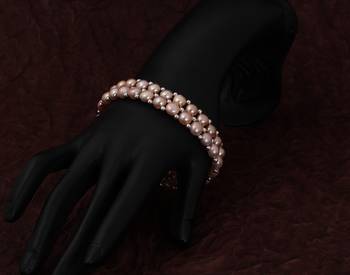 Real Natural Hyderabadi pearls Bracelet 2