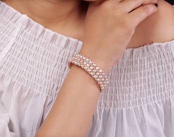 Real Natural Hyderabadi pearls Bracelet With Certificate 1