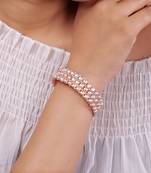 Real Natural Hyderabadi pearls Bracelet With Certificate