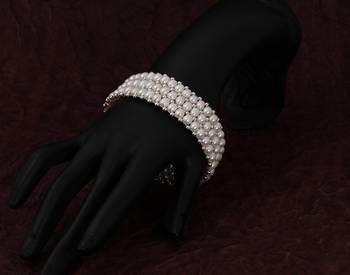 Real Natural Hyderabadi pearls Bracelet 2