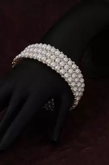 Real Natural Hyderabadi pearls Bracelet
