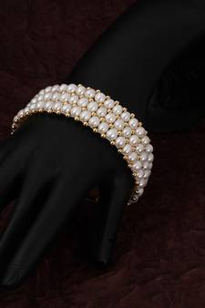Real Natural Hyderabadi pearls Bracelet
