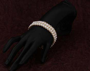 Real Natural Hyderabadi pearls Bracelet 1