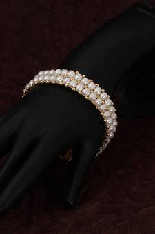 Real Natural Hyderabadi pearls Bracelet