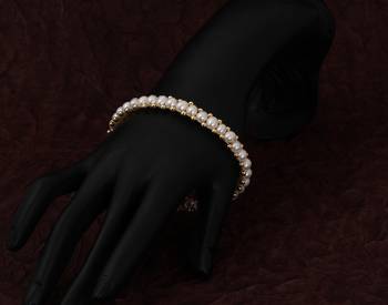 Real Natural Hyderabadi pearls Bracelet 2