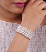 Real Natural Hyderabadi pearls Bracelet