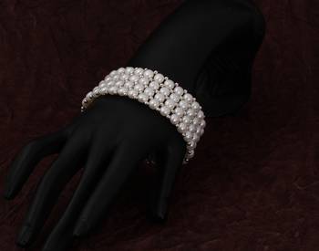 Real Natural Hyderabadi pearls Bracelet 2