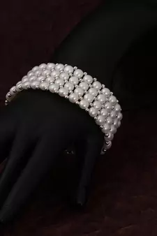 Real Natural Hyderabadi pearls Bracelet
