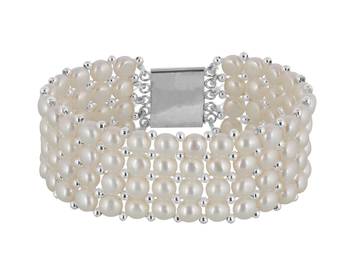 Real Natural Hyderabadi pearls Bracelet 3