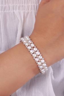 Real Natural Hyderabadi pearls Bracelet