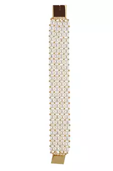 Real Natural Hyderabadi pearls Bracelet